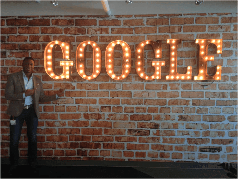  Ben (George Brown) at The Google Office 