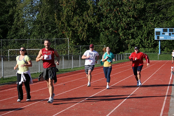  Strachan run - Dean and Sarah 