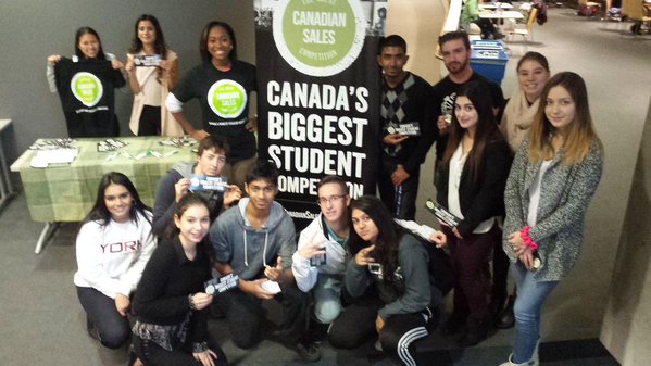  Schulich School of Business Ambassadors with GCSC Competitors 